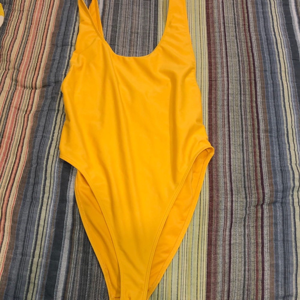 Orange one piece